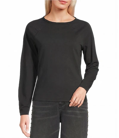 C&V Chelsea & Violet Raglan Sleeve Top