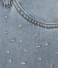 C&V Chelsea & Violet Rhinestone Embellished Jeans