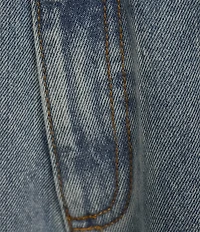 C&V Chelsea & Violet Distressed Rosette Wide Leg Denim Jeans