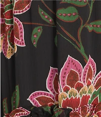 C&V Chelsea & Violet Shirred High Waist Dress