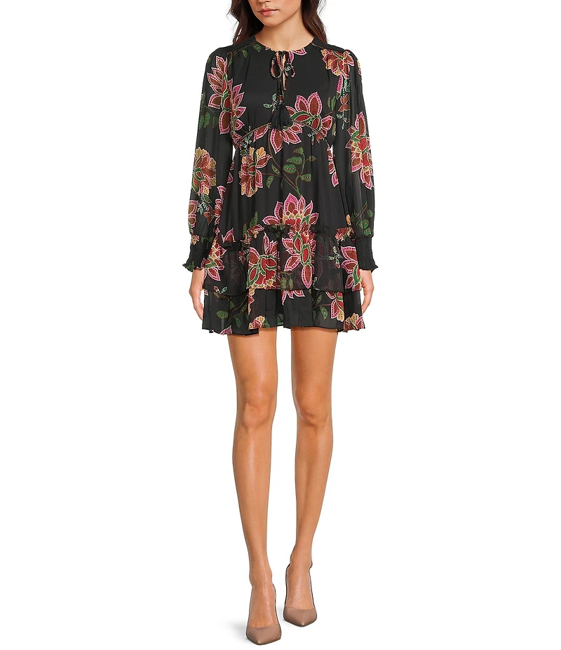 C&V Chelsea & Violet Shirred High Waist Dress