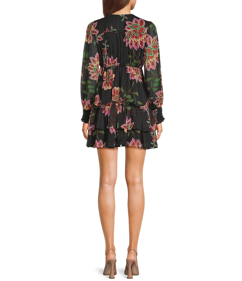 C&V Chelsea & Violet Shirred High Waist Dress