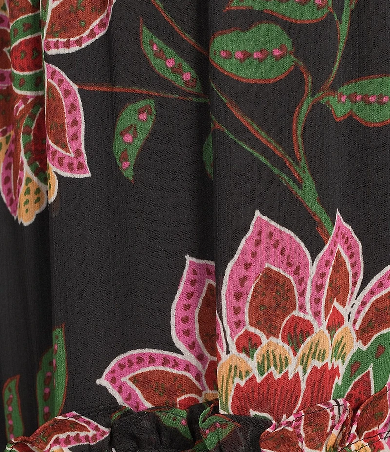 C&V Chelsea & Violet Shirred High Waist Dress