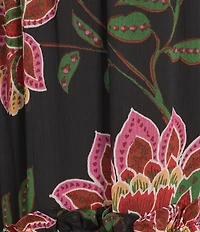 C&V Chelsea & Violet Shirred High Waist Dress