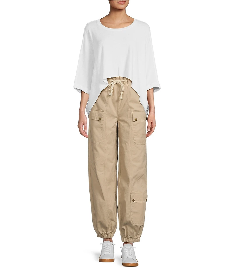 C&V Chelsea & Violet Short Sleeve Dolman T-Shirt