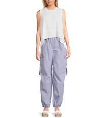 C&V Chelsea & Violet Sleeveless Shark Bite Tank