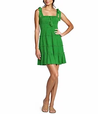 C&V Chelsea & Violet Tie Shoulder Dress
