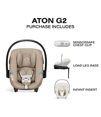 Cybex Aton G2 Infant Car Seat + Load Leg Base