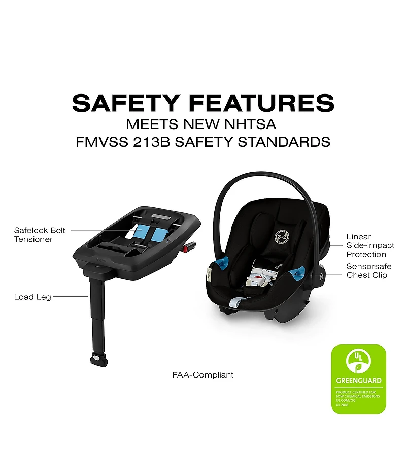 Cybex Aton G2 Infant Car Seat + Load Leg Base