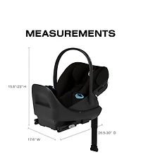Cybex Balios S Lux Stroller & Cloud G Pro Car Seat With Load Leg Base Travel System