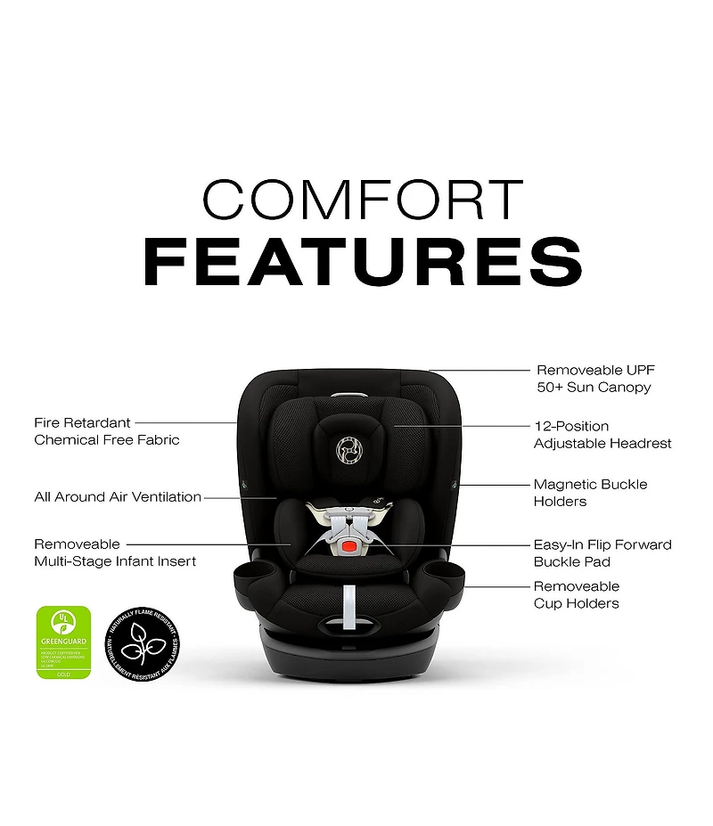 Cybex Callisto G 360 Rotating All-In-One Convertible Car Seat