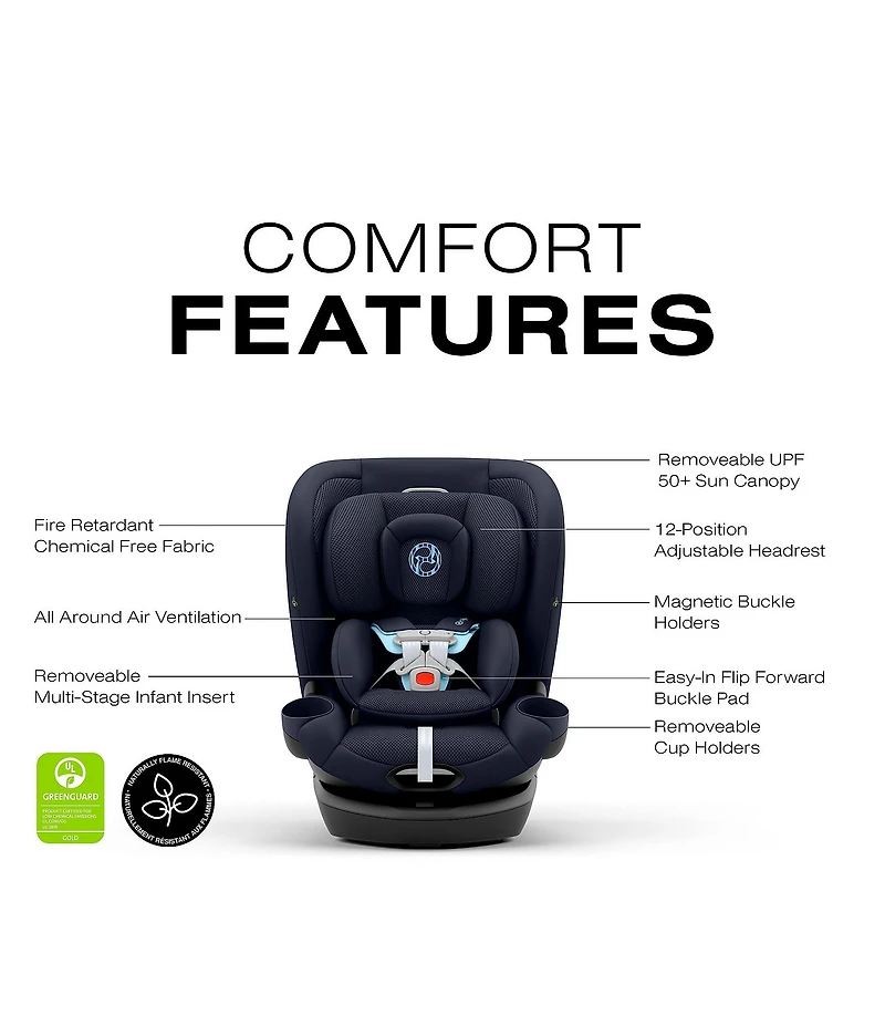 Cybex Callisto G 360 Rotating All-In-One Convertible Car Seat