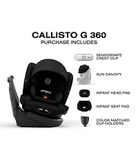 Cybex Callisto G 360 Rotating Sensorsafe All-In-One Convertible Car Seat