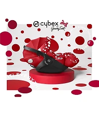 Cybex Cloud Q SensorSafe™ Infant Car Seat - Petticoat Red by Jeremy Scott