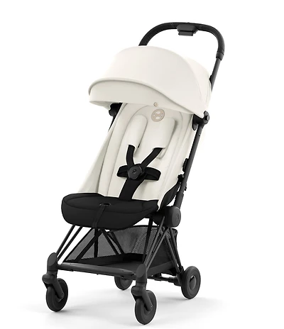 Cybex Coya Matte Black/Off White Compact Lightweight Stroller