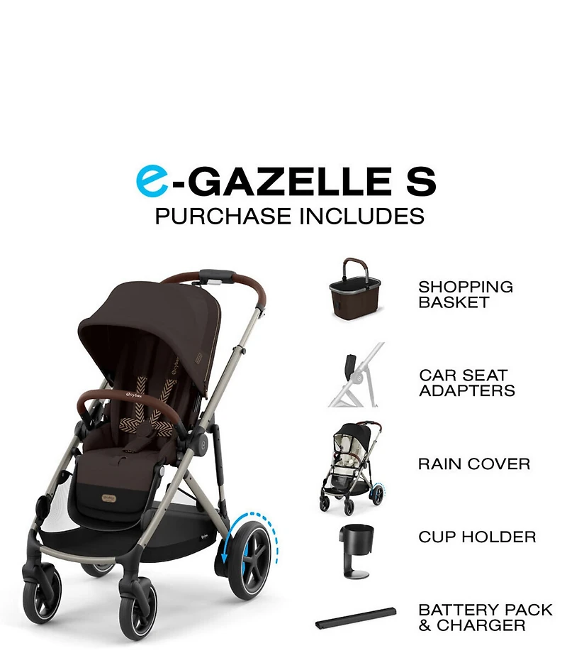 Cybex e-Gazelle S Electronic Assist Stroller