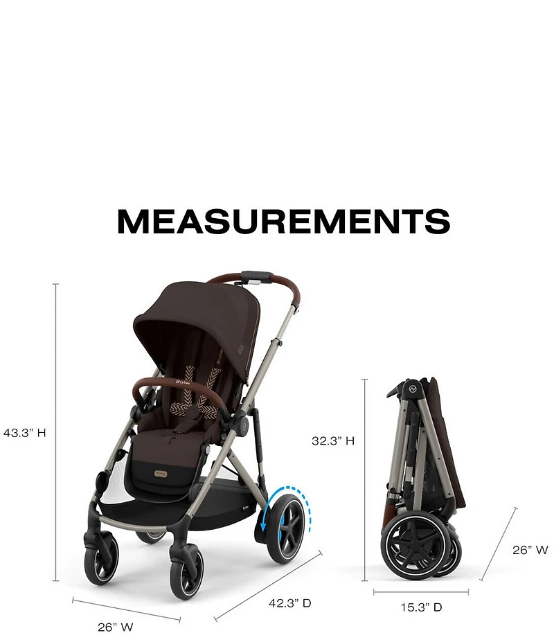 Cybex e-Gazelle S Electronic Assist Stroller