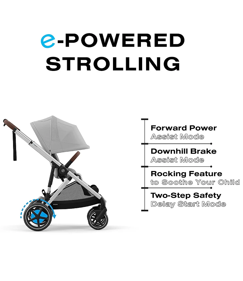 Cybex E-Gazelle S Electronic Assist Stroller