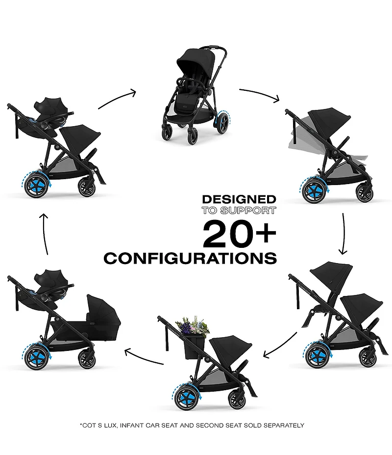 Cybex E-Gazelle S Electronic Assist Stroller