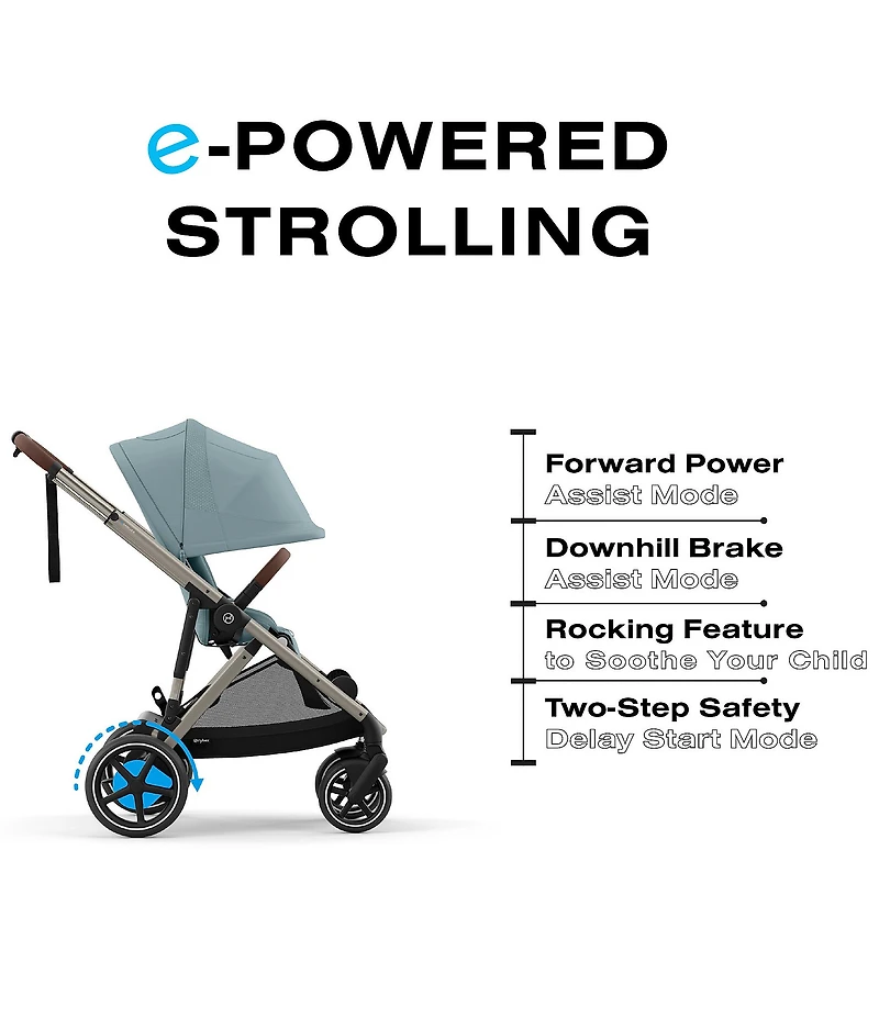 Cybex E-Gazelle S Electronic Assist Stroller