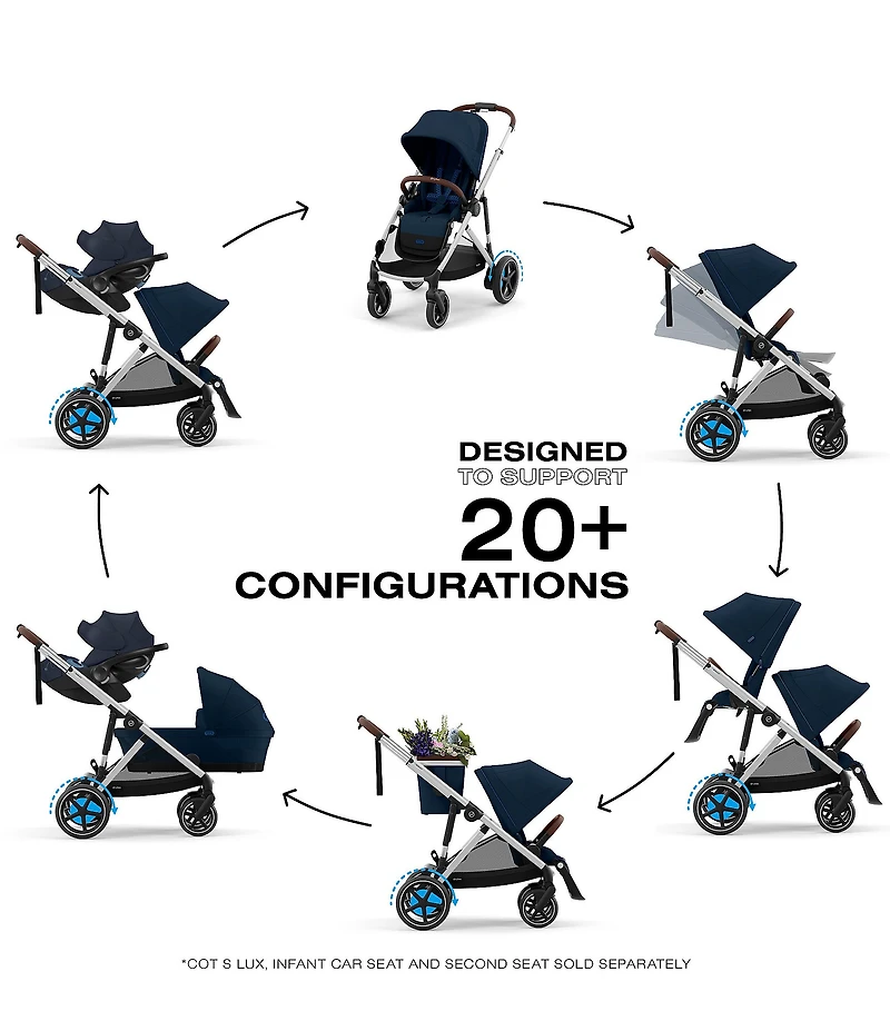 Cybex E-Gazelle S Electronic Assist Stroller