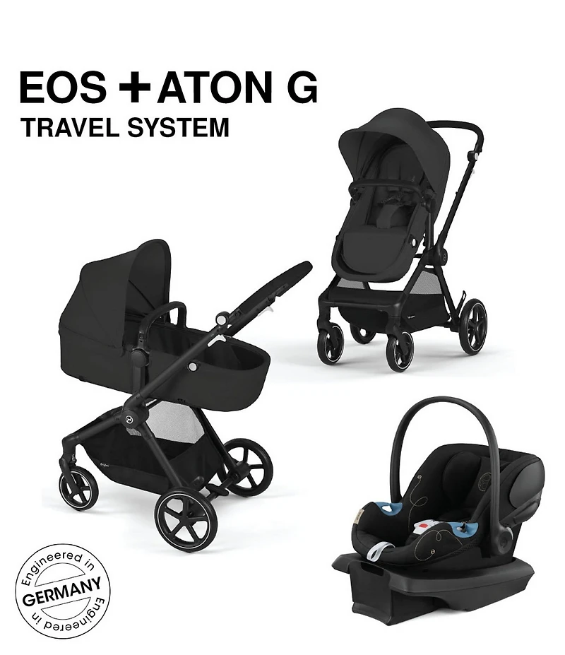 Cybex EOS Stroller & Aton G Infant Car Seat Travel System