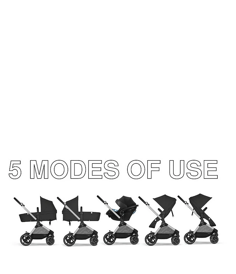 Cybex EOS Stroller & Aton G Swivel Infant Car Seat Travel System