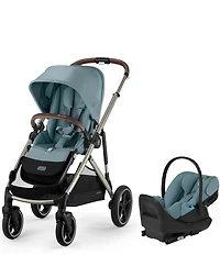 Cybex Gazelle S Stroller & Cloud G Pro Infant Car Seat with Load Leg Base Travel System