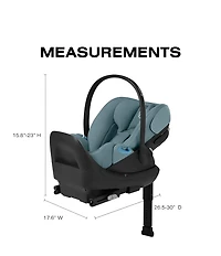 Cybex Gazelle S Stroller & Cloud G Pro Infant Car Seat with Load Leg Base Travel System