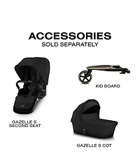 Cybex Gazelle S Stroller & Cloud G Pro Infant Car Seat with Load Leg Base Travel System