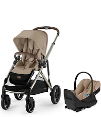 Cybex Gazelle S Stroller & Cloud G Pro Infant Car Seat with Load Leg Base Travel System