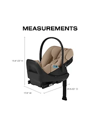 Cybex Gazelle S Stroller & Cloud G Pro Infant Car Seat with Load Leg Base Travel System