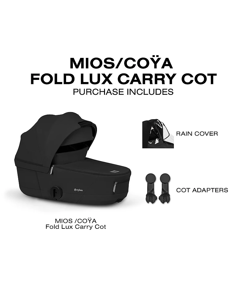 Cybex Mios/Coya Fold Lux Carry Cot