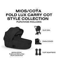 Cybex Mios/Coya Fold Lux Carry Cot - Style Collection