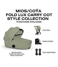 Cybex Mios/Coya Fold Lux Carry Cot - Style Collection