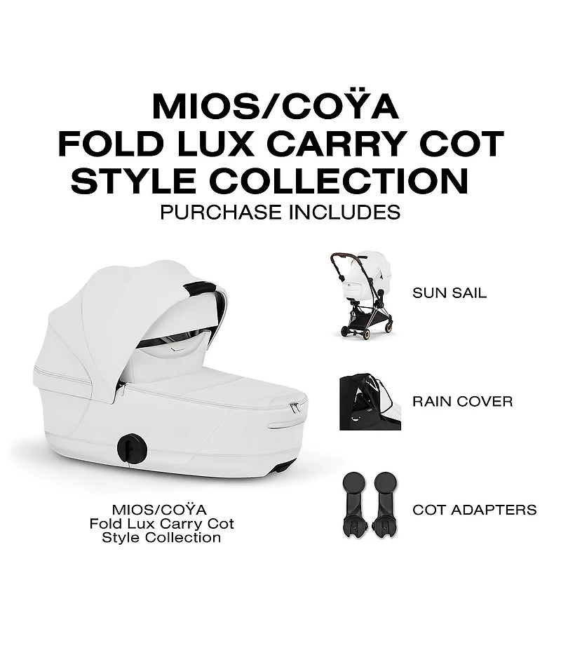 Cybex Mios/Coya Fold Lux Carry Cot