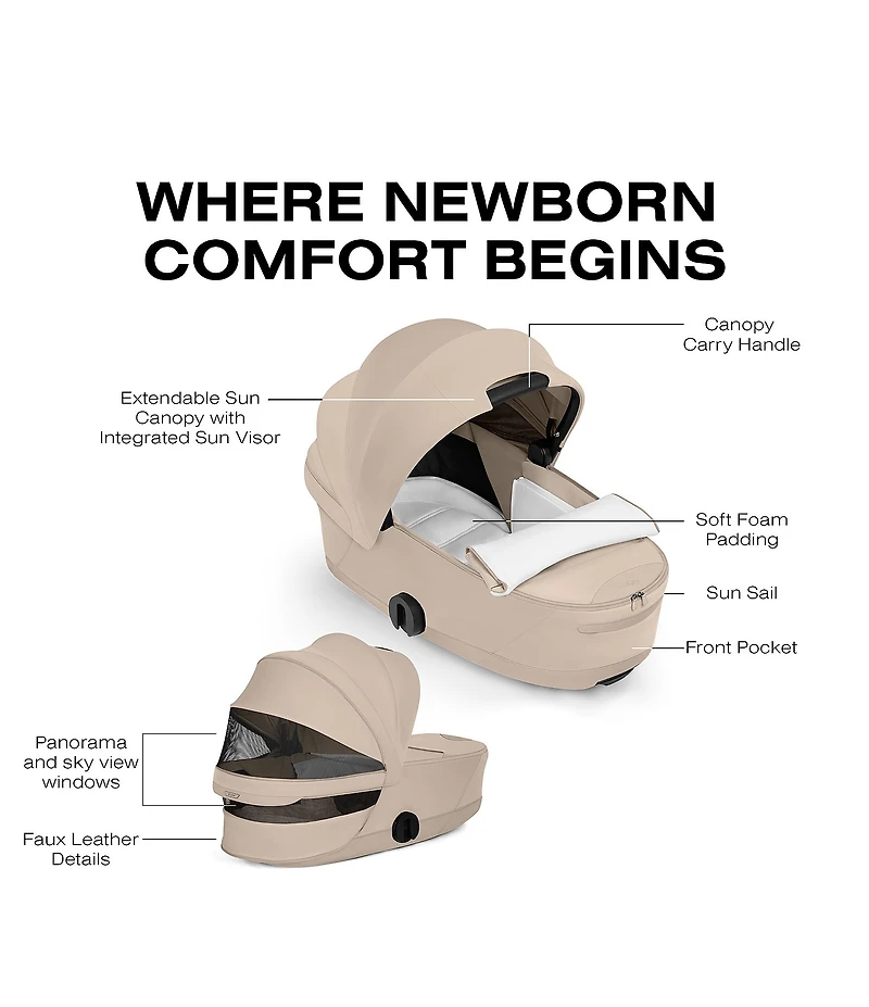 Cybex Mios/Coya Fold Lux Carry Cot