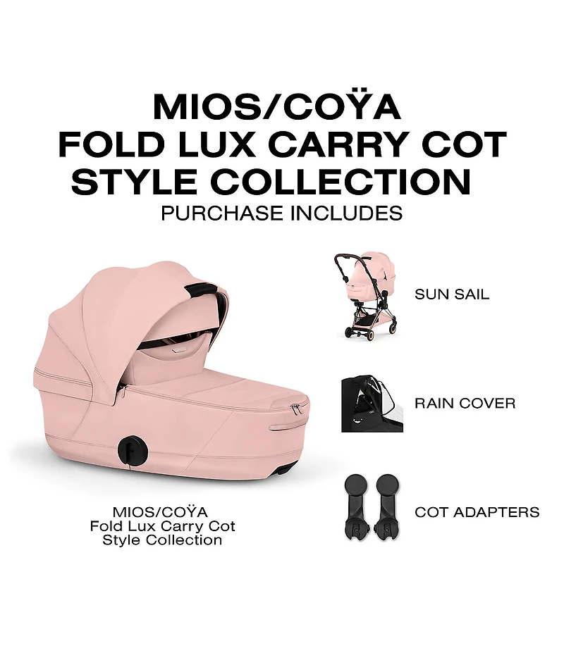 Cybex Mios/Coya Fold Lux Carry Cot