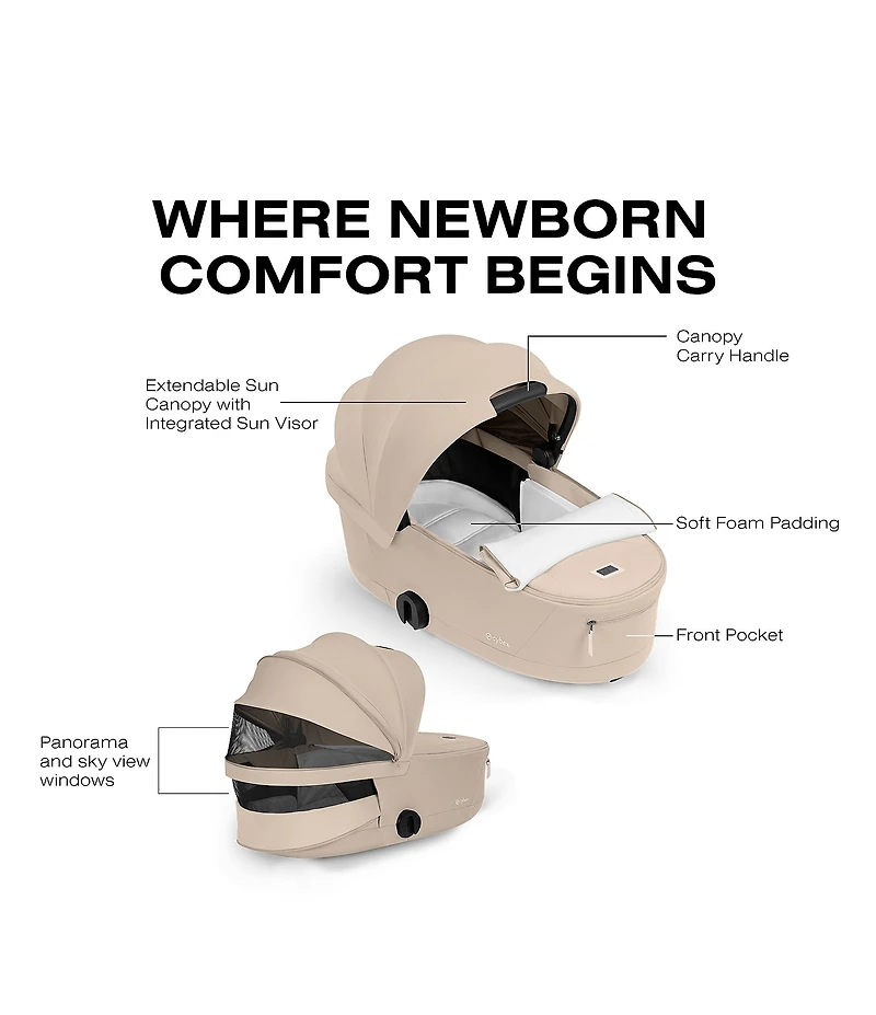 Cybex Priam Fold Lux Carry Cot