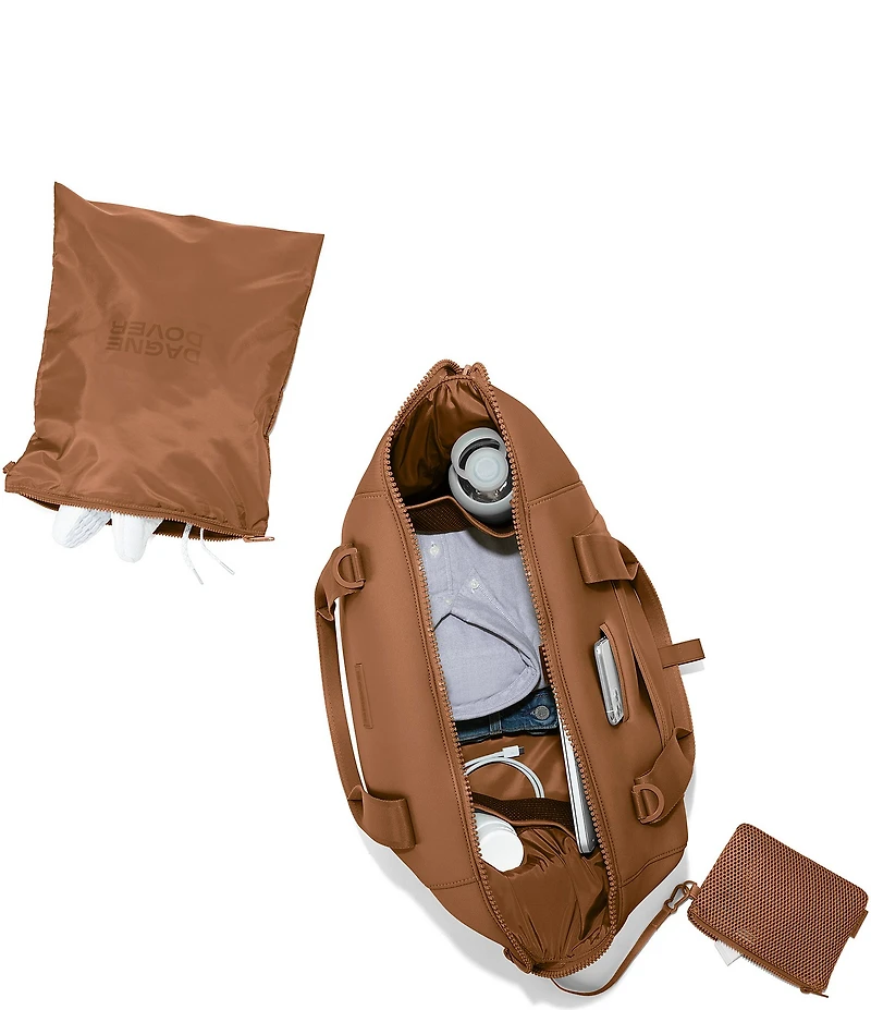 Dagne Dover Landon Large Carryall Satchel Duffle Bag, 16.5#double;