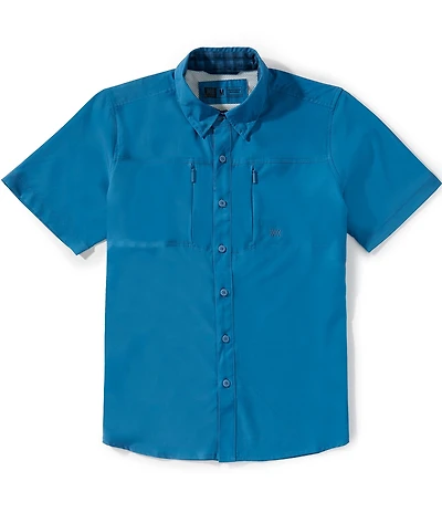 Dakota Grizzly Beckett Stretch Short Sleeve Woven Shirt