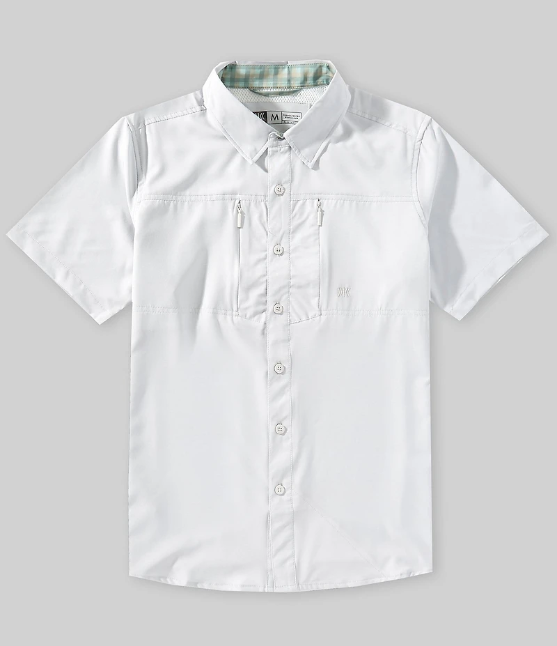 Dakota Grizzly Beckett Stretch Short Sleeve Woven Shirt