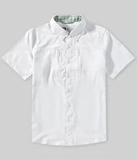 Dakota Grizzly Beckett Stretch Short Sleeve Woven Shirt