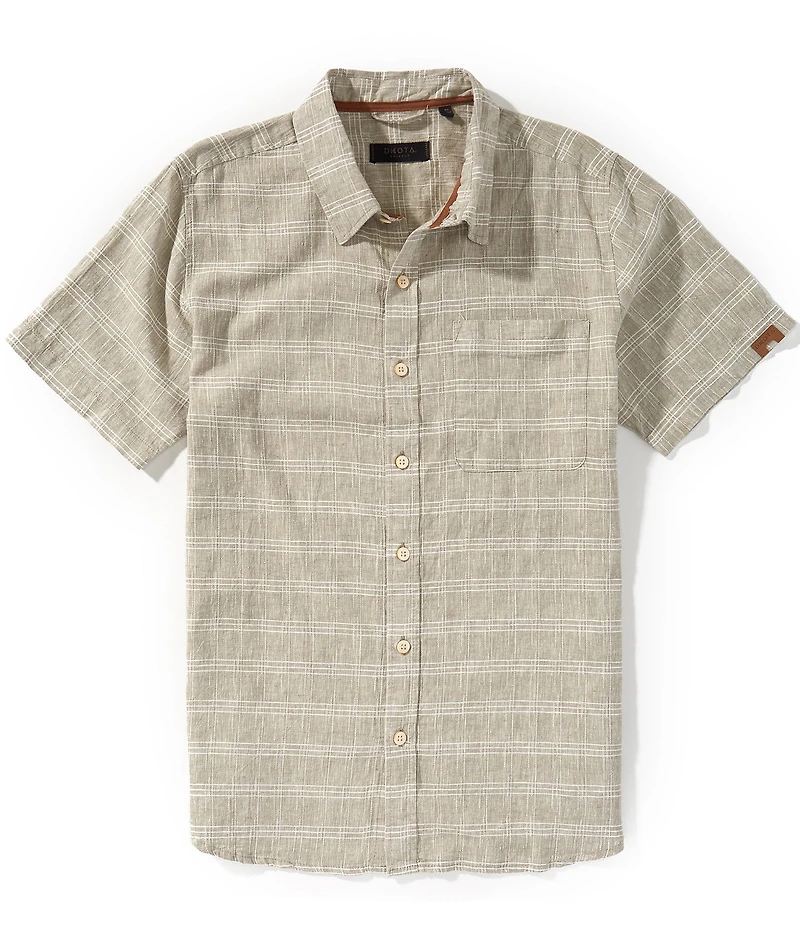 Dakota Grizzly Nate Short Sleeve Woven Shirt