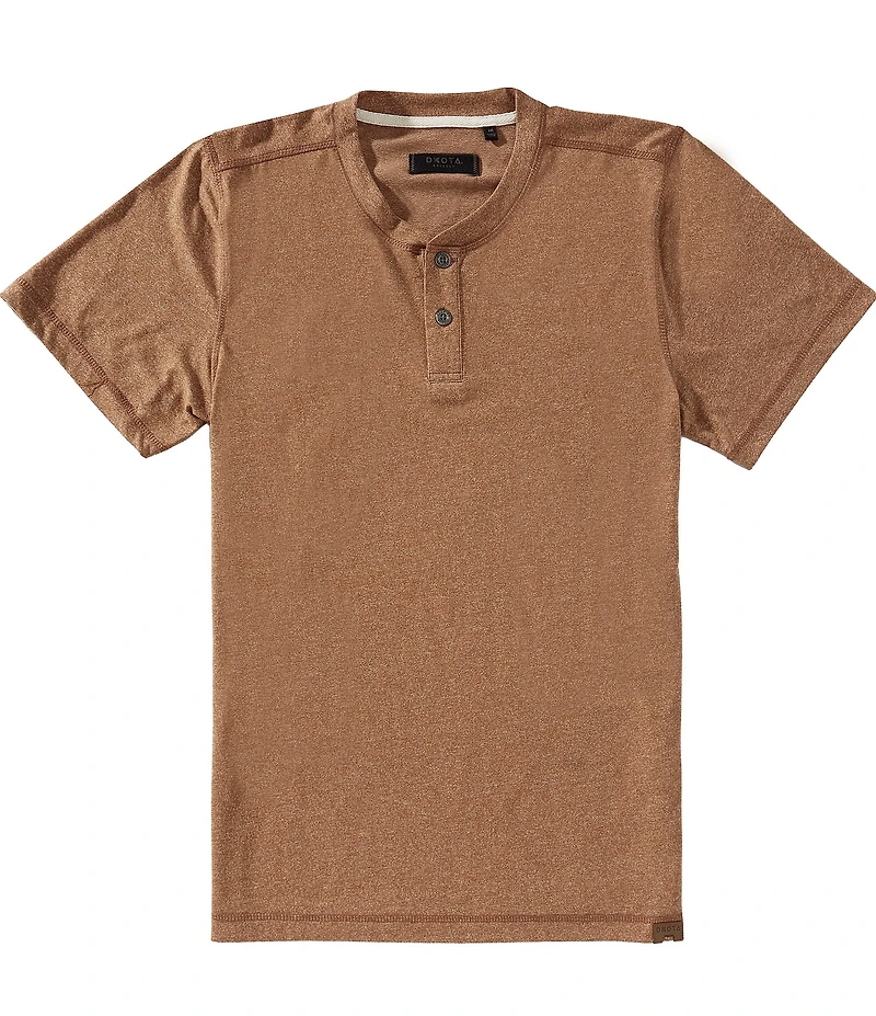 Dakota Grizzly Ren Short Sleeve Henley Shirt