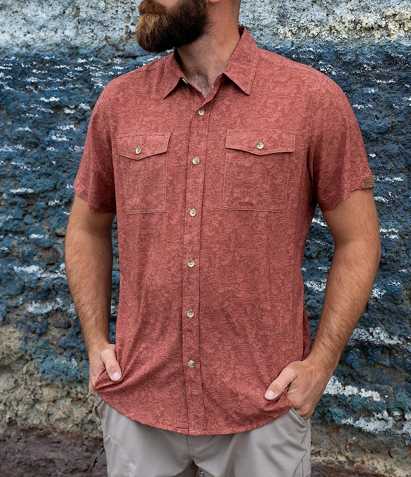 Dakota Grizzly Rowan Short Sleeve Woven Shirt