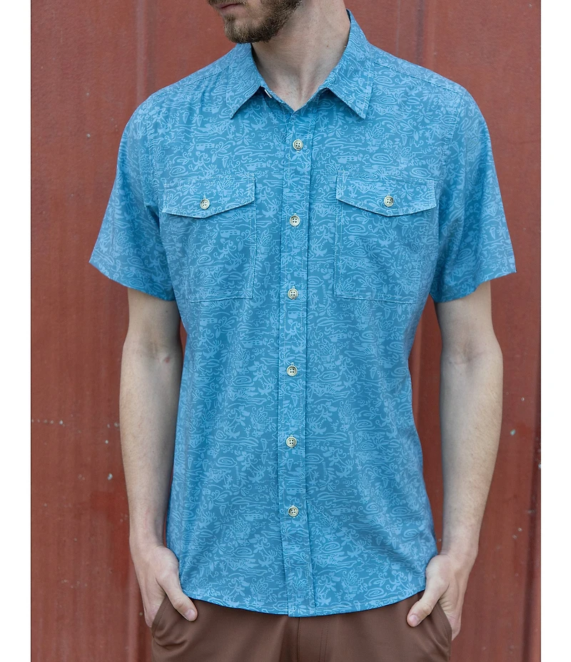 Dakota Grizzly Rowan Short Sleeve Woven Shirt