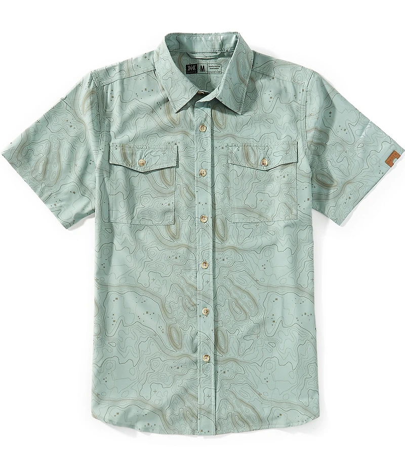 Dakota Grizzly Rowan Stretch Short Sleeve Woven Shirt