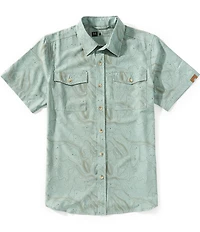 Dakota Grizzly Rowan Stretch Short Sleeve Woven Shirt