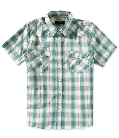 Dakota Grizzly Sonny Plaid Short Sleeve Woven Shirt